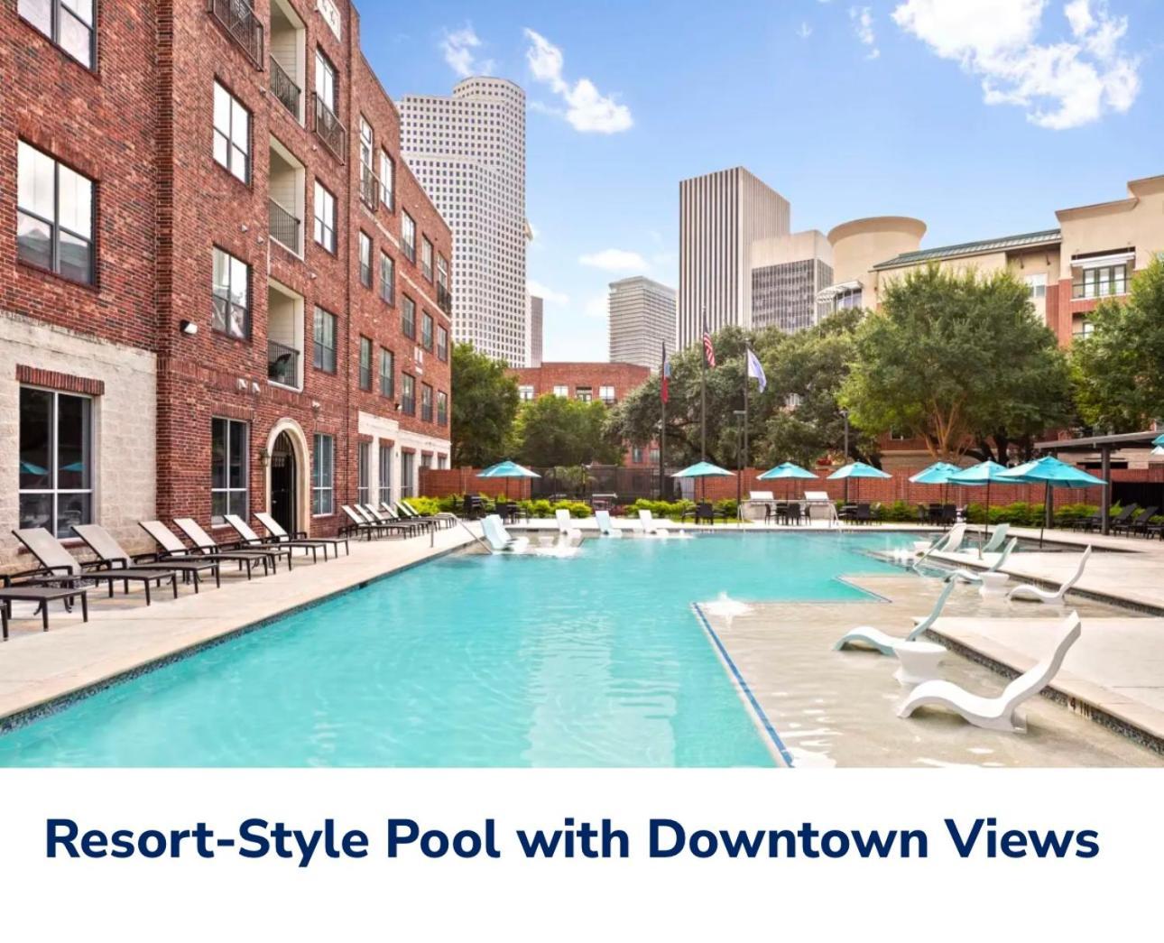 Downtown Dazzle 2 Bedroom Хьюстон Экстерьер фото
